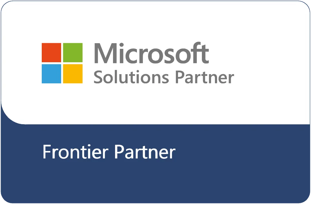 Microsoft Solutions Partner Frontier Badge