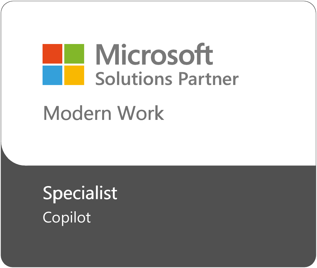 Microsoft badge for Modern Work specialisation
