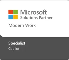 Microsoft badge for Modern Work specialisation